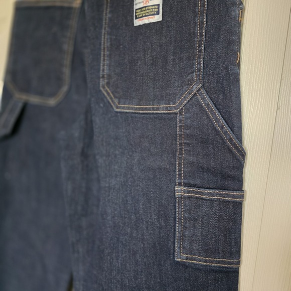 Buffalo David Bitton Jeans Womens Sz 29 Super High Rise Carpenter Jada MSRP 129 - Picture 10 of 14